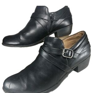 Life Stride Black Ankle Booties